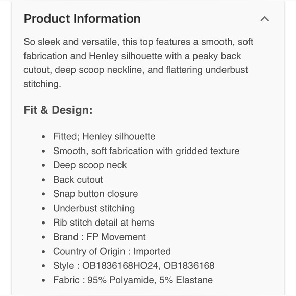 Free People FP Movement Bail Out Long Sleeve- Arctic Snow- XS/S - Picture 6 of 11